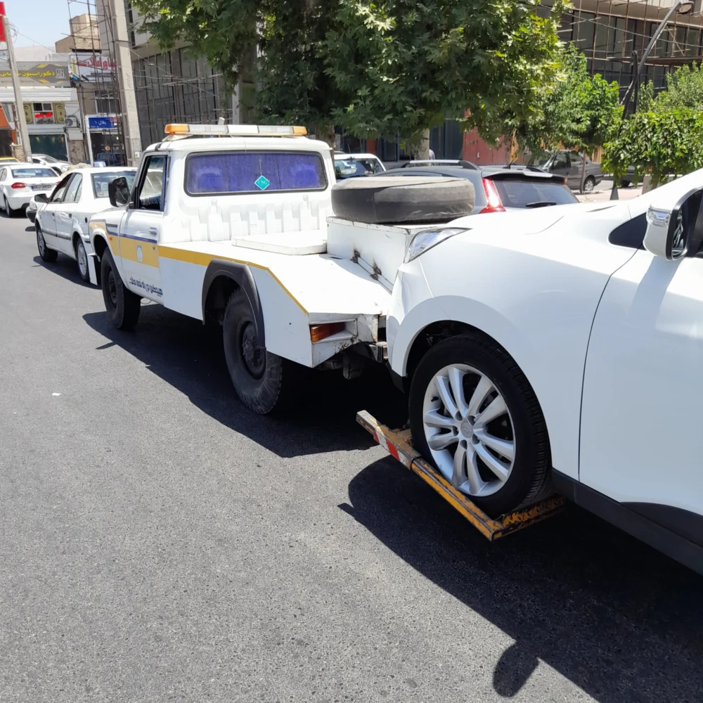یدک کش اتوبان کرج قزوین
